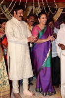 Celebs at  Nandamuri Mohana Krishna Daughter Marriage